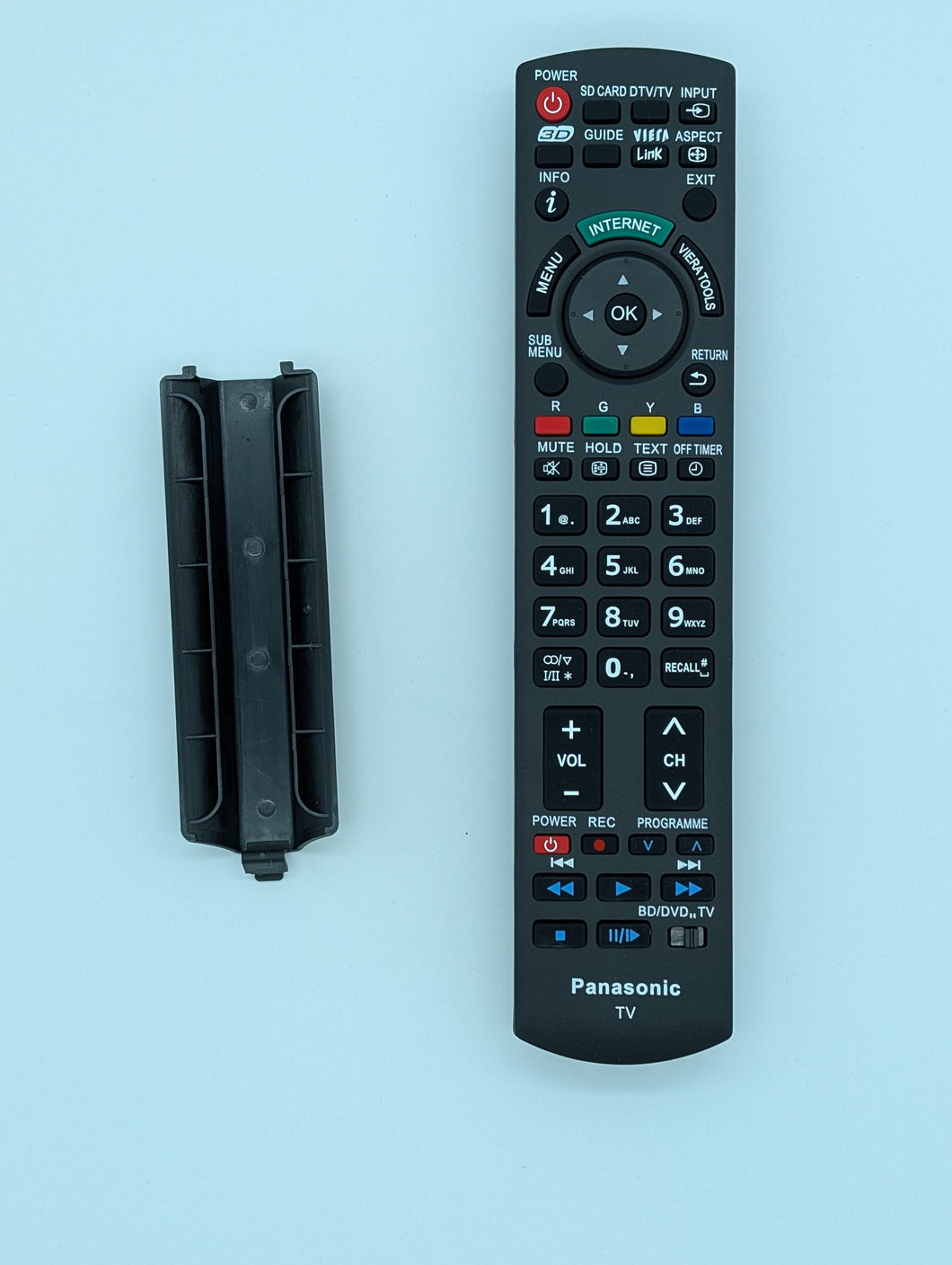 N2QAYB000659 PANASONIC TV REMOTE - USED